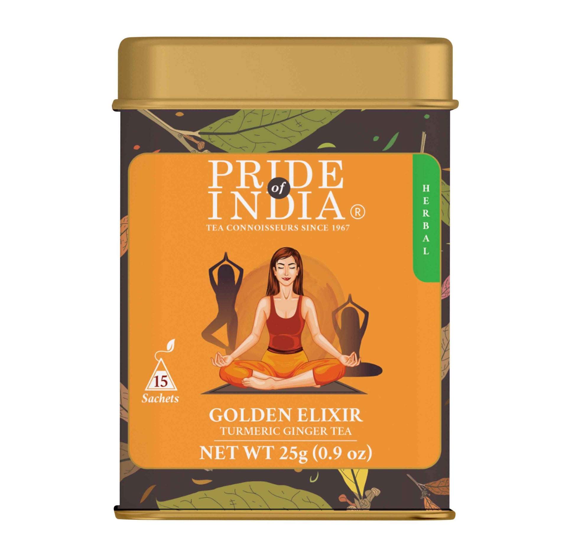 Golden Elixir - Turmeric Ginger Tea Bags